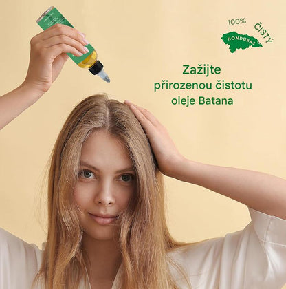 Coeurva batana vlasový olej – Péče proti vypadávání vlasů vhodná pro řídké vlasy, pro všechny typy vlasů, vhodná pro muže i ženy🎉druhý kus za poloviční cenu🔥