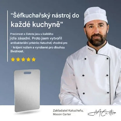 🚚 Doprava zdarma – vy si jen užijte rozbalování! Coeurva™ krájecí deska z titanové slitiny – ultra odolná, hygienická a šetrná k nožům, nezbytný pomocník do vaší kuchyně