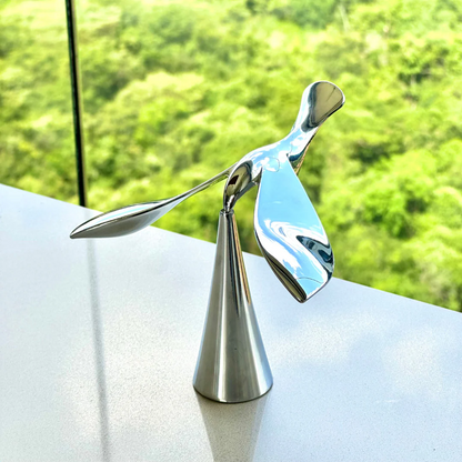 [🎉 Exkluzivně pro členy ]Létající pták – kovový otvírák na pivo s efektem vzdorujícím gravitaci 🐦 designová socha na bar 🍺