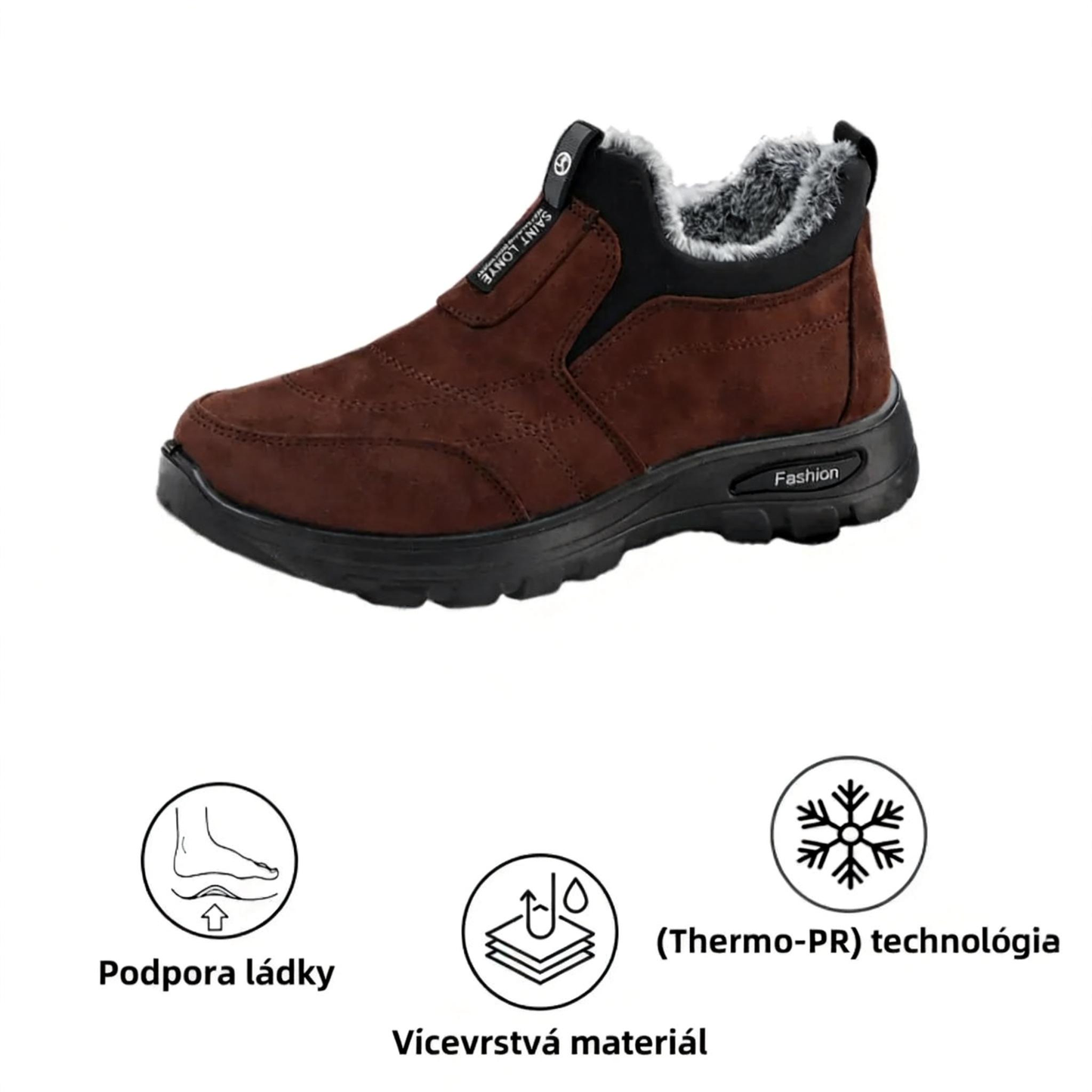 [🎉 Exkluzivně pro členy ]【🎁50% SLEVA DNES – NEZMEŠKEJTE TO】Ergonomicky navržené ortopedické zimní boty – podpora klenby 👞Úleva od bolesti při chůzi