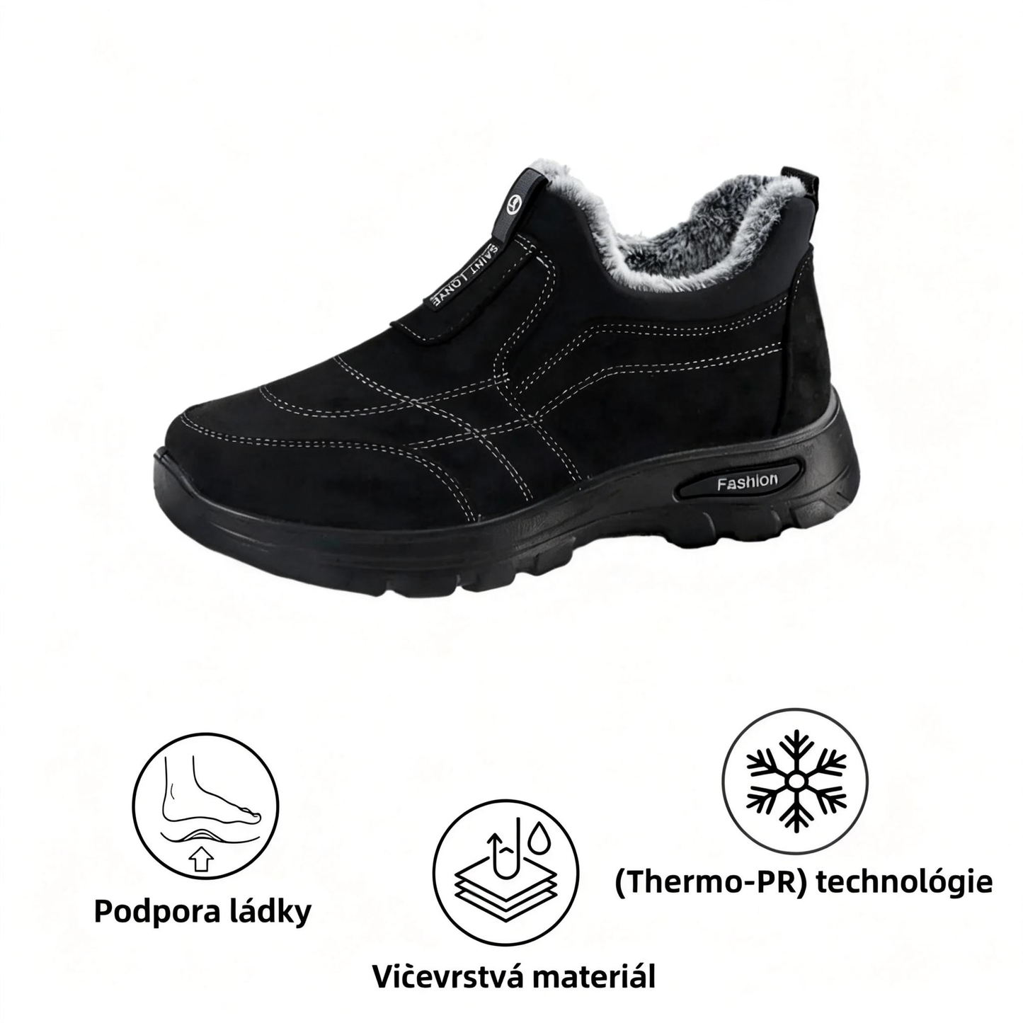 [🎉 Exkluzivně pro členy ]【🎁50% SLEVA DNES – NEZMEŠKEJTE TO】Ergonomicky navržené ortopedické zimní boty – podpora klenby 👞Úleva od bolesti při chůzi