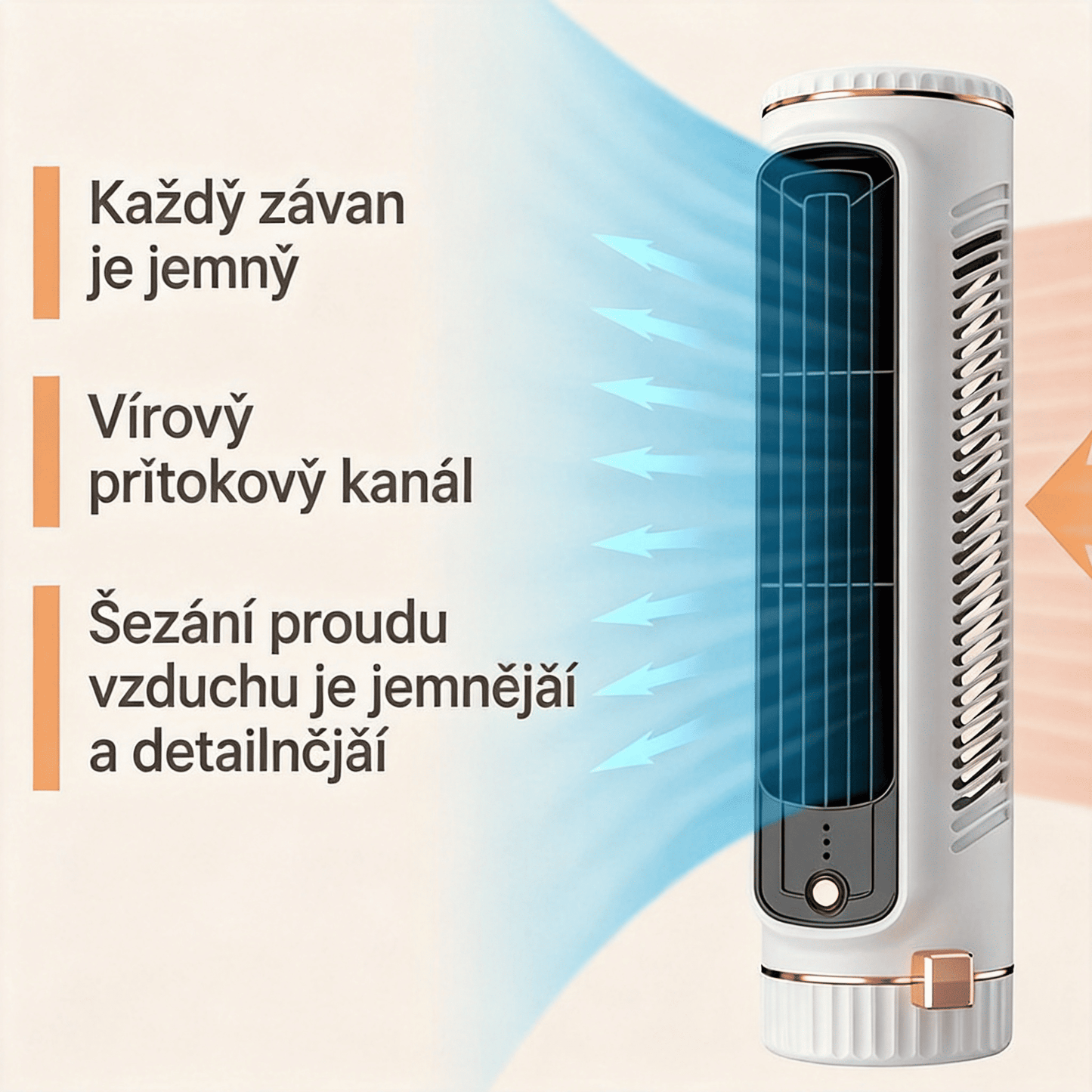 Přenosný mini ventilátor – kupte druhý kus za 50 % ceny a užijte si osvěžující chlad kdykoliv!