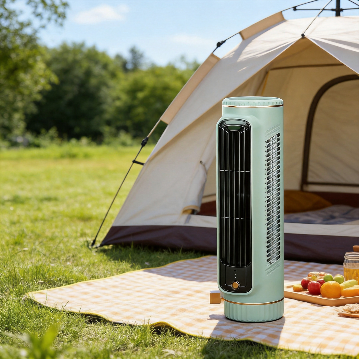Přenosný mini ventilátor – kupte druhý kus za 50 % ceny a užijte si osvěžující chlad kdykoliv!