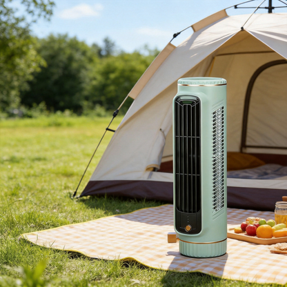 Přenosný mini ventilátor – kupte druhý kus za 50 % ceny a užijte si osvěžující chlad kdykoliv!
